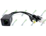 POE   RJ45 Splitter  5,5X2,1