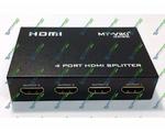 HDMI Splitter 1x4 Full 3D 4port HDMI  V1.4 +   5 V