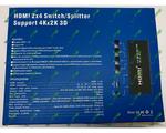 HDMI Switch/Splitter 2x4 HD-S244A