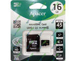   microSDHC UHS-I Apacer 16Gb Class 10