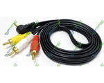  Mini Jack () st 3.5   3RCA 1.5 (17mm)