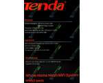 TENDA MW6 AC1200 Wi-Fi Mesh System (2-cube)