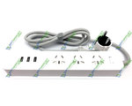  Xiaomi Mi Power Strip 1,8 , 3  , 3 USB  (NRB4049CN)