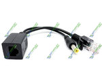 POE   RJ45 Splitter  5,5X2,1