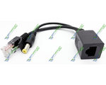 POE   RJ45 Splitter  5,5X2,1