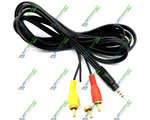  Mini Jack () st 3.5  3RCA 3  (15mm) (5-0240)