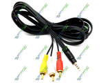  Mini Jack () st 3.5  3RCA 3  (15mm) (5-0240)