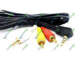  Mini Jack () st 3.5   3RCA 1.8  (15mm)